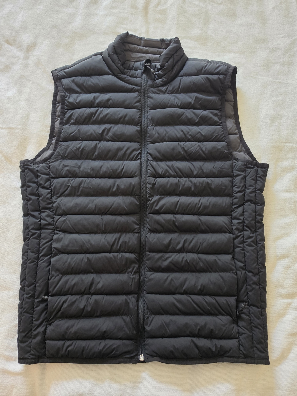 GAP Men's Charcoal Quilted Packable Vest